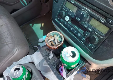 2003 Honda Odyssey Ex-L из США, поврежденный, VIN 5FNRL18003B092953